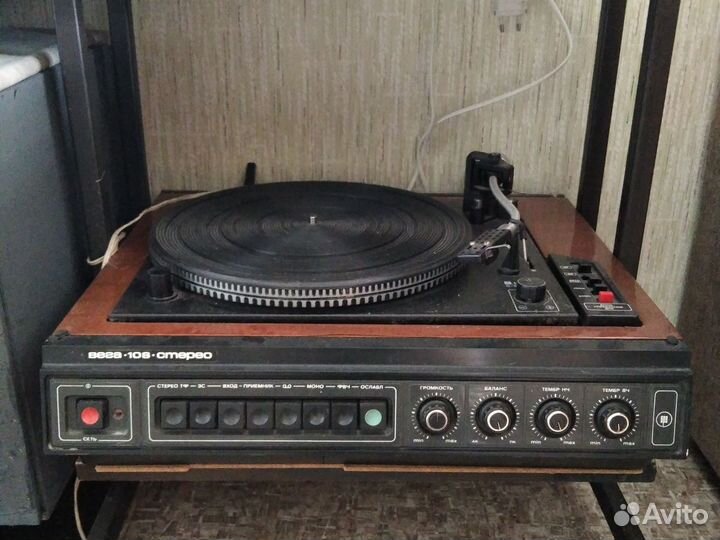 Проигрыватель вега 108 стерео