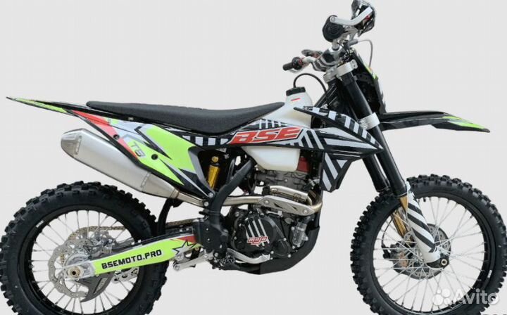 Эндуро / кроссовый мотоцикл BSE T8 Green Twister
