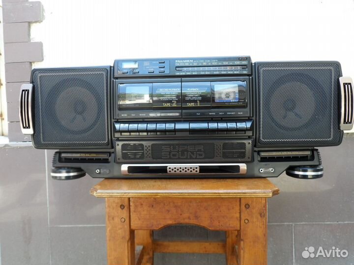 Двухкасетная магнитола паладиум