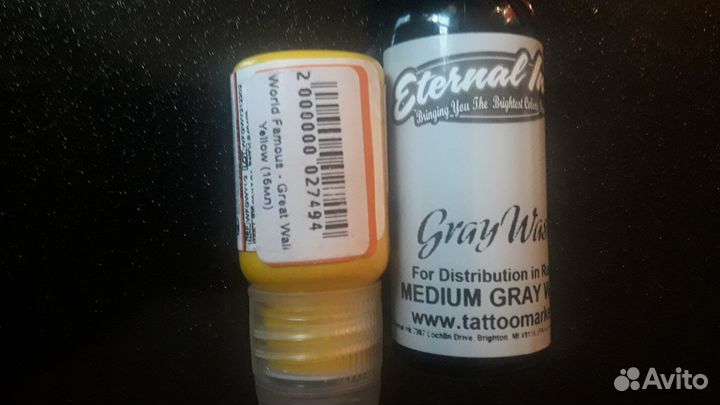 Пигменты для татуажа и тату World famous Ink