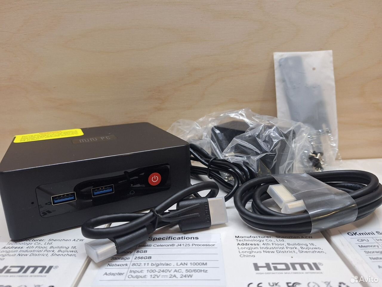 Beelink Мини-пк GK mini intel J4125/8гб/ssd256 купить в Долгопрудном по ...