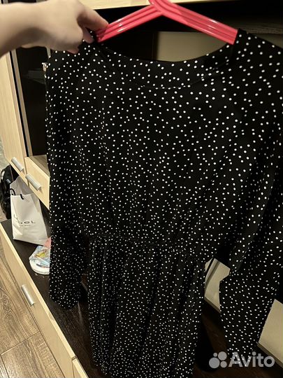 Платье в горошек