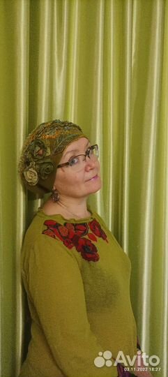 Берет валяный