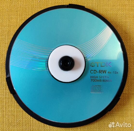 Диски TDK CD-RW, DVD-RW, Verbatim DVD-RW