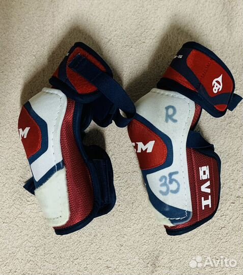 Налокотники хоккейные детские