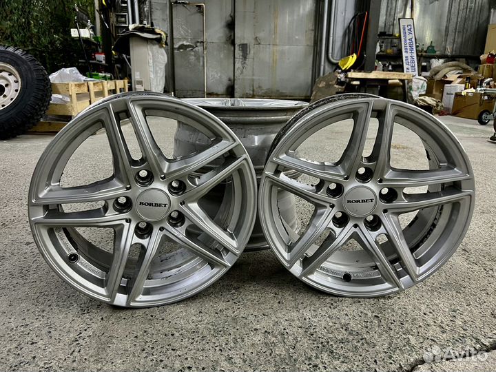 Диски литые R16 5x120 Borbet XRT 4 шт
