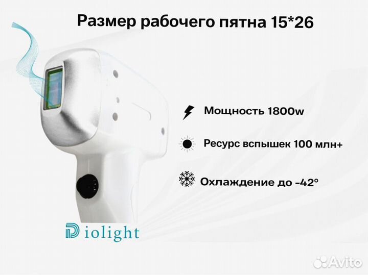 Диодный лазер diolight Ultra'One 1800w, рассрочка