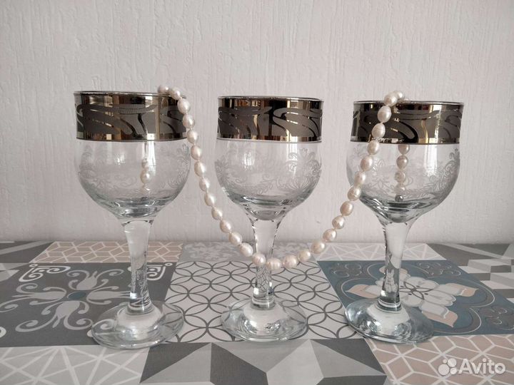 Хрустальные фужеры