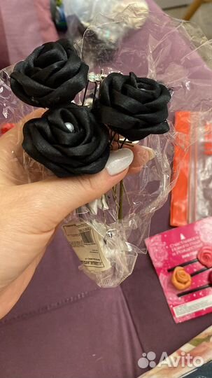 Заколка, краб, невидимки, шпильки для волос