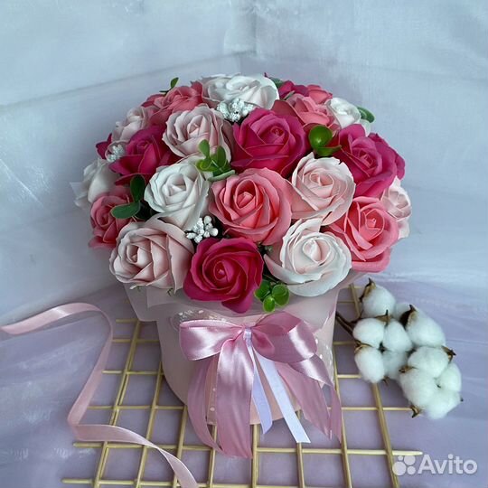 Букеты из мыльных цветов