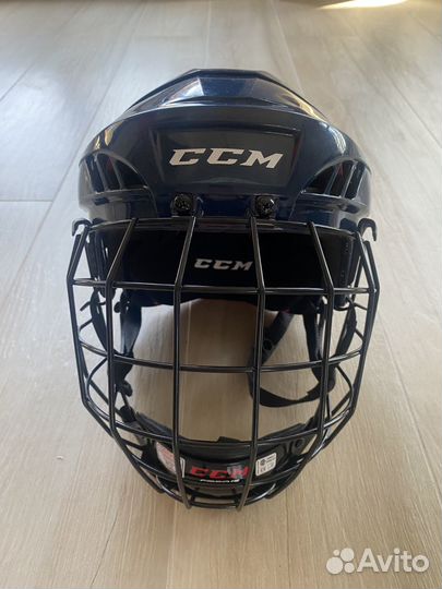 Хоккейный шлем CCM HT50SR 50L, сетка CCM FM50L