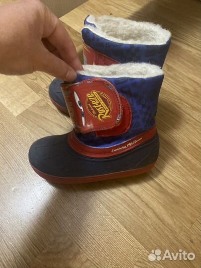 Резиновые сапожки утепленные