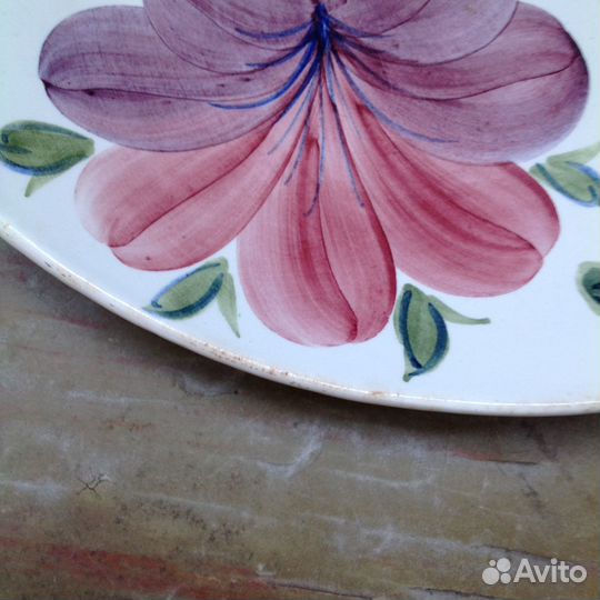 Блюдо зик конаково ручная роспись