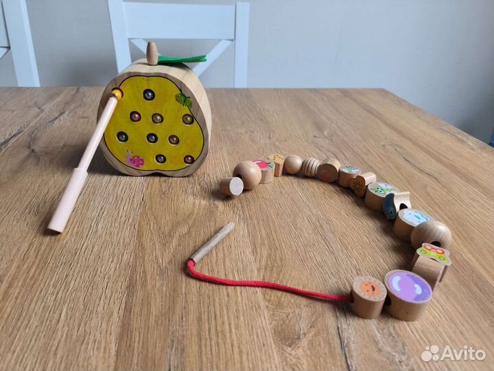 Развивающие деревянные игрушки