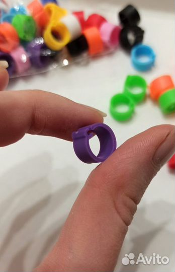 Кольцо маркировочное цыплята, голуби, куры, утки