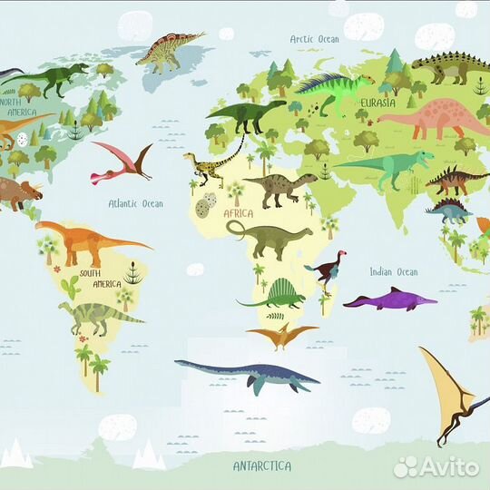 Детские фотообои 