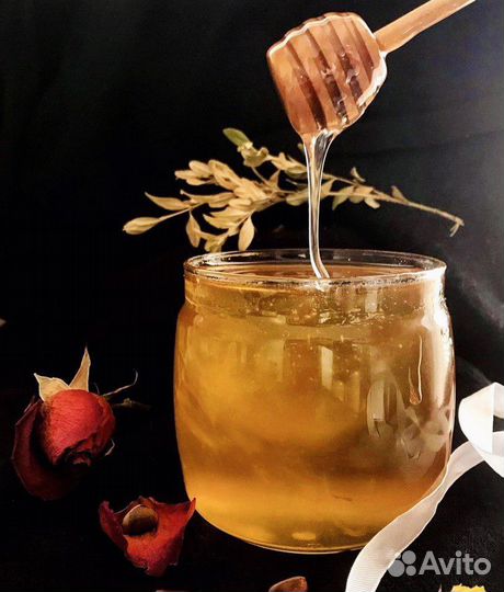Мед с белой акации натуральный 2023