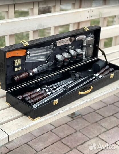 Шашлычный подарочный набор