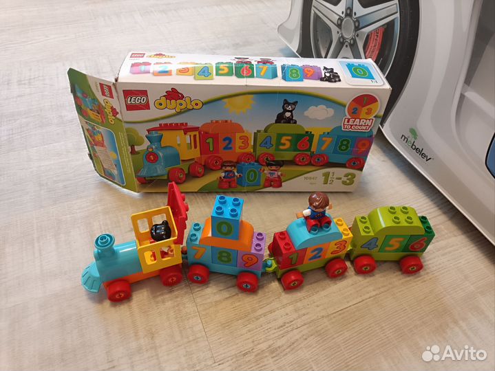 Конструктор lego duplo поезд