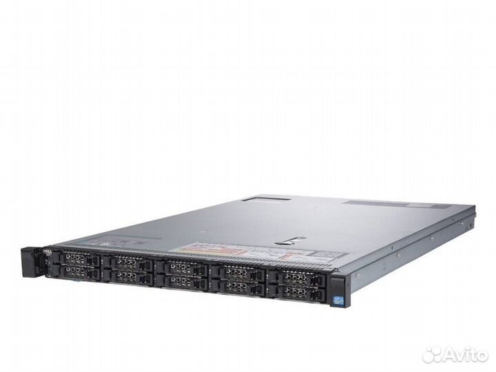 Сервер dell R620 2xE5-2690 v2 4x16GB 2x750W