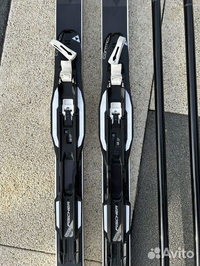 Беговые лыжи Fischer XC Sporty Crown + палки Swix