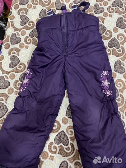 Продам зимний костю на девочку