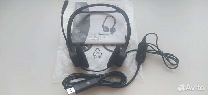 Проводная гарнитура Logitech PC 960