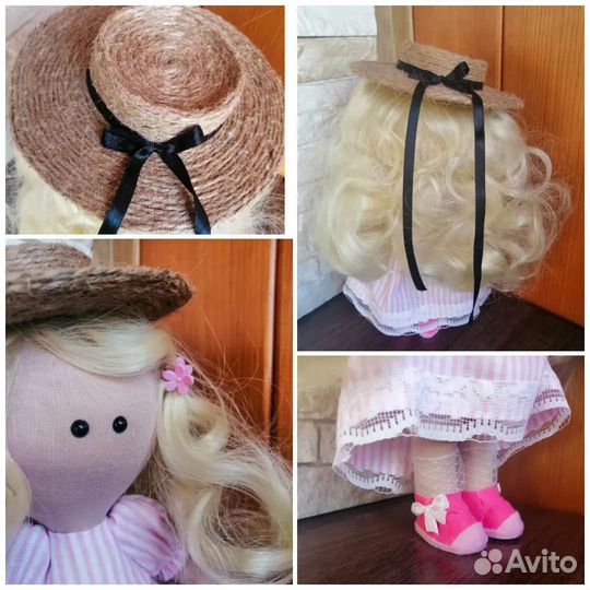 Интерьерная кукла ручной работы