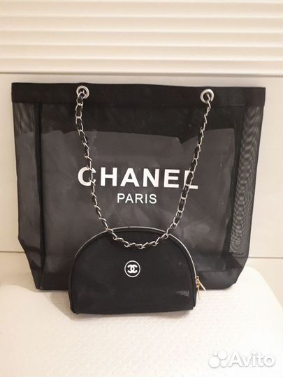 Сумка chanel с косметичкой