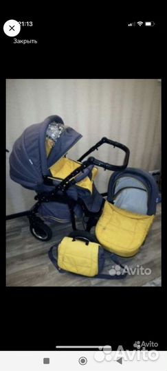 Коляска 2 в 1 adamex