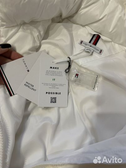 Пуховик женский Tommy Hilfiger S новый с бирками