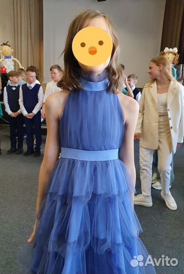 Нарядное платье на девочку 134,140