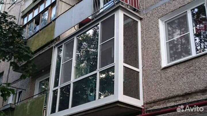 Балкон Французское Остекление