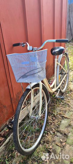 Велосипед женский с корзиной бу