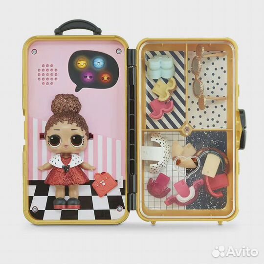 L.O.L. Surprise Чемоданчик с куклой Золотой Оригин