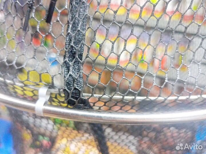 Садок береговой прорезиненный круглый