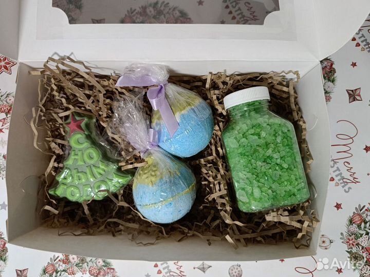 Новогодний набор для ванн