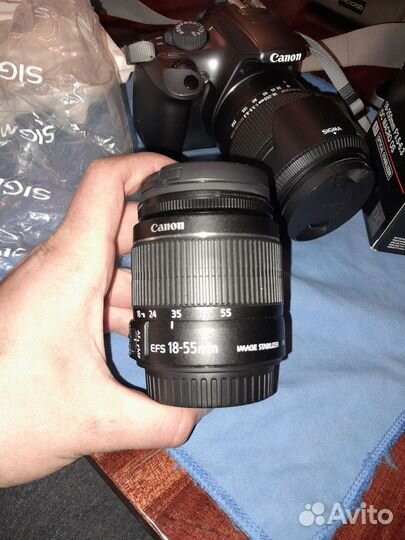 Фотоаппарат Canon eos 1100d