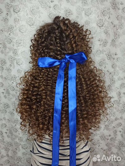 Афрокудри укладки