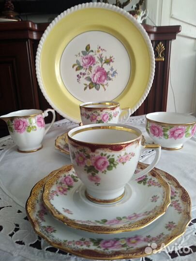 Чайная пара и кофейные тройки Германия