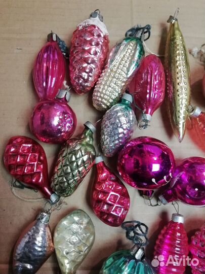 Елочные игрушки СССР