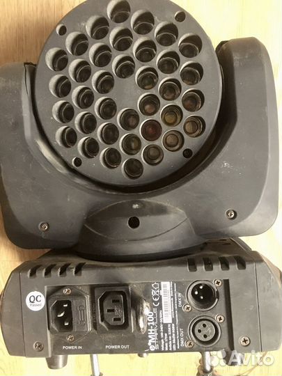 Вращающиеся световые головы