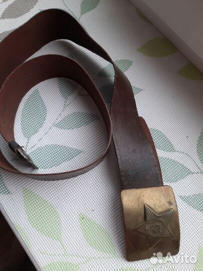 Ремень мужской солдатский СССР