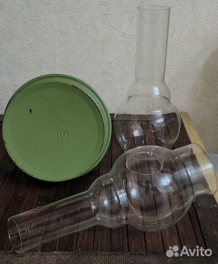 Керосиновая лампа. Новая./2 колбы/СССР