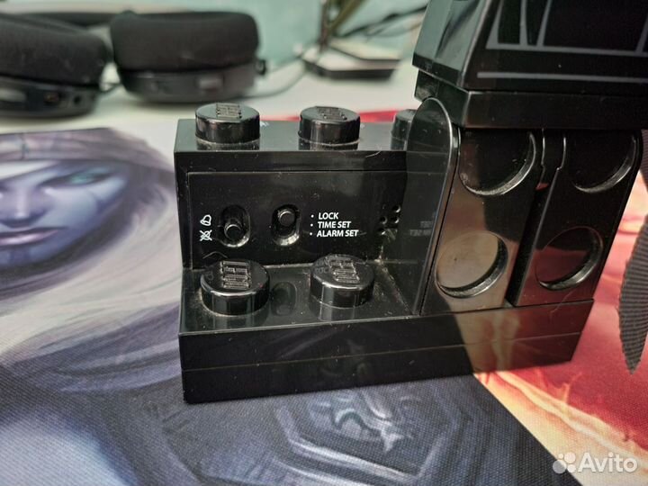 Часы будильник lego star wars Darth Vader