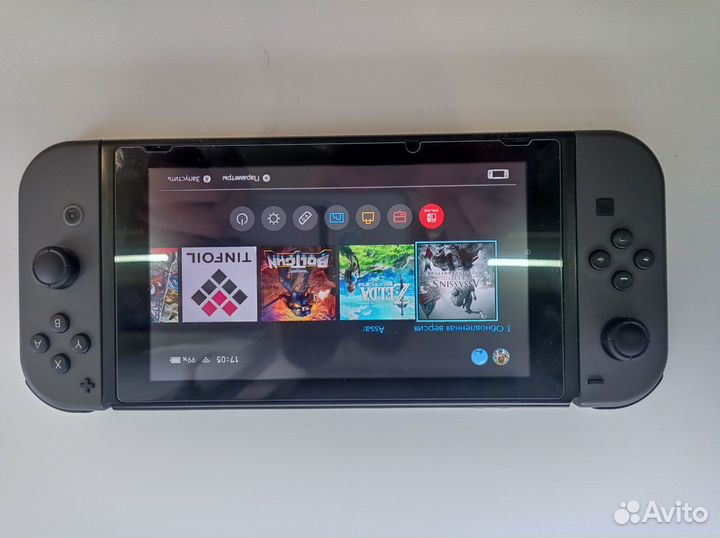 Nintendo switch прошитый 32+128gb