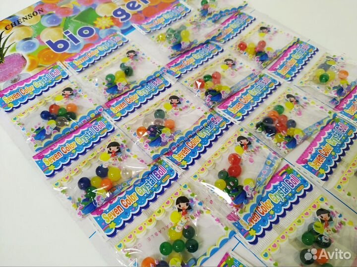 Гидрогель аквагрунт разноцветный