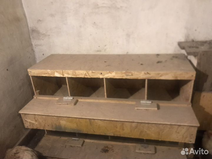 Гнездо для кур с яйцесборником