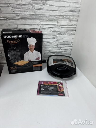 Вафельница Redmond новая