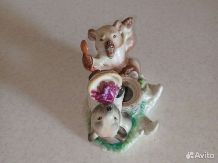 Чернильница два медведя лфз